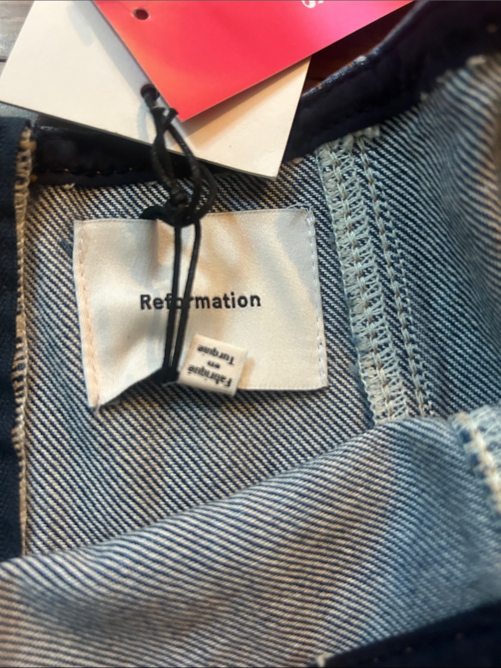 Reformation Bentley Denim Mini Skirt - Picture 6 of 8